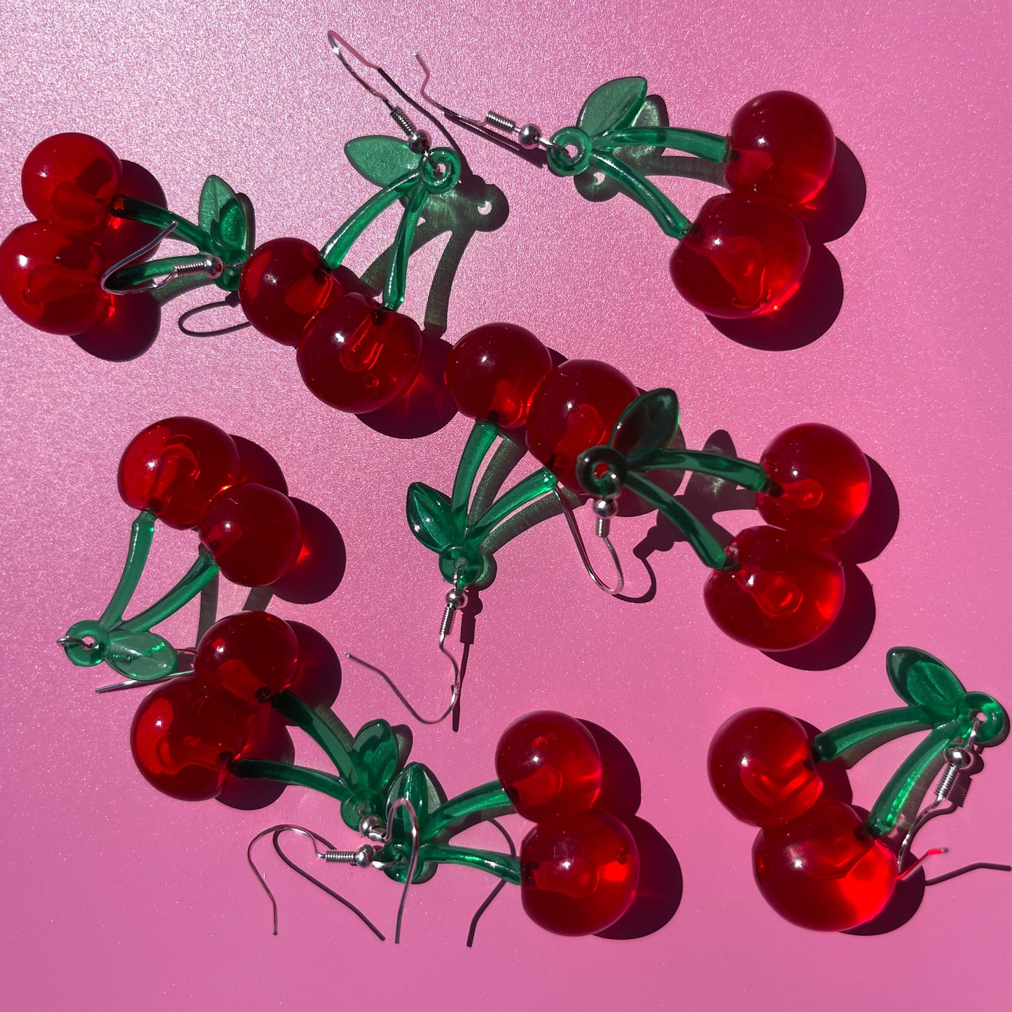 Cherry Drop Earrings - Cuteryko