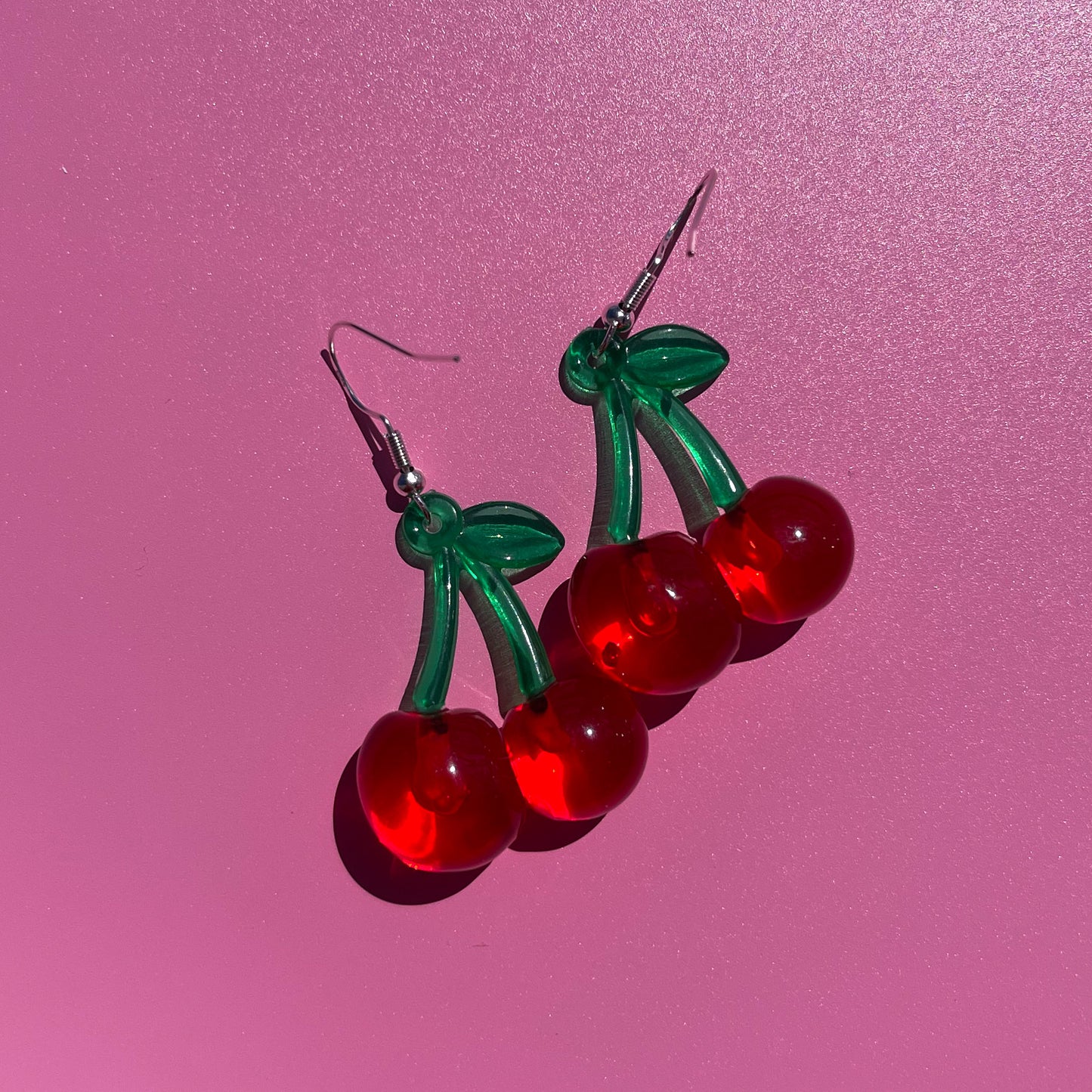 Cherry Drop Earrings - Cuteryko