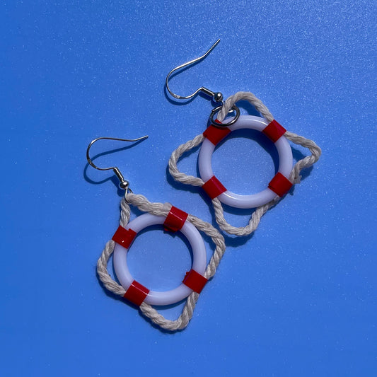 Life Buoy Earrings - Cuteryko