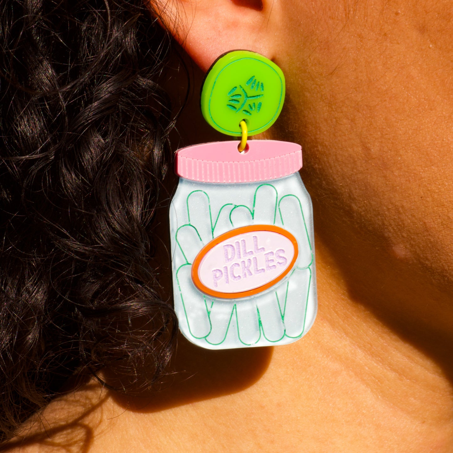 Dill Pickle Earrings