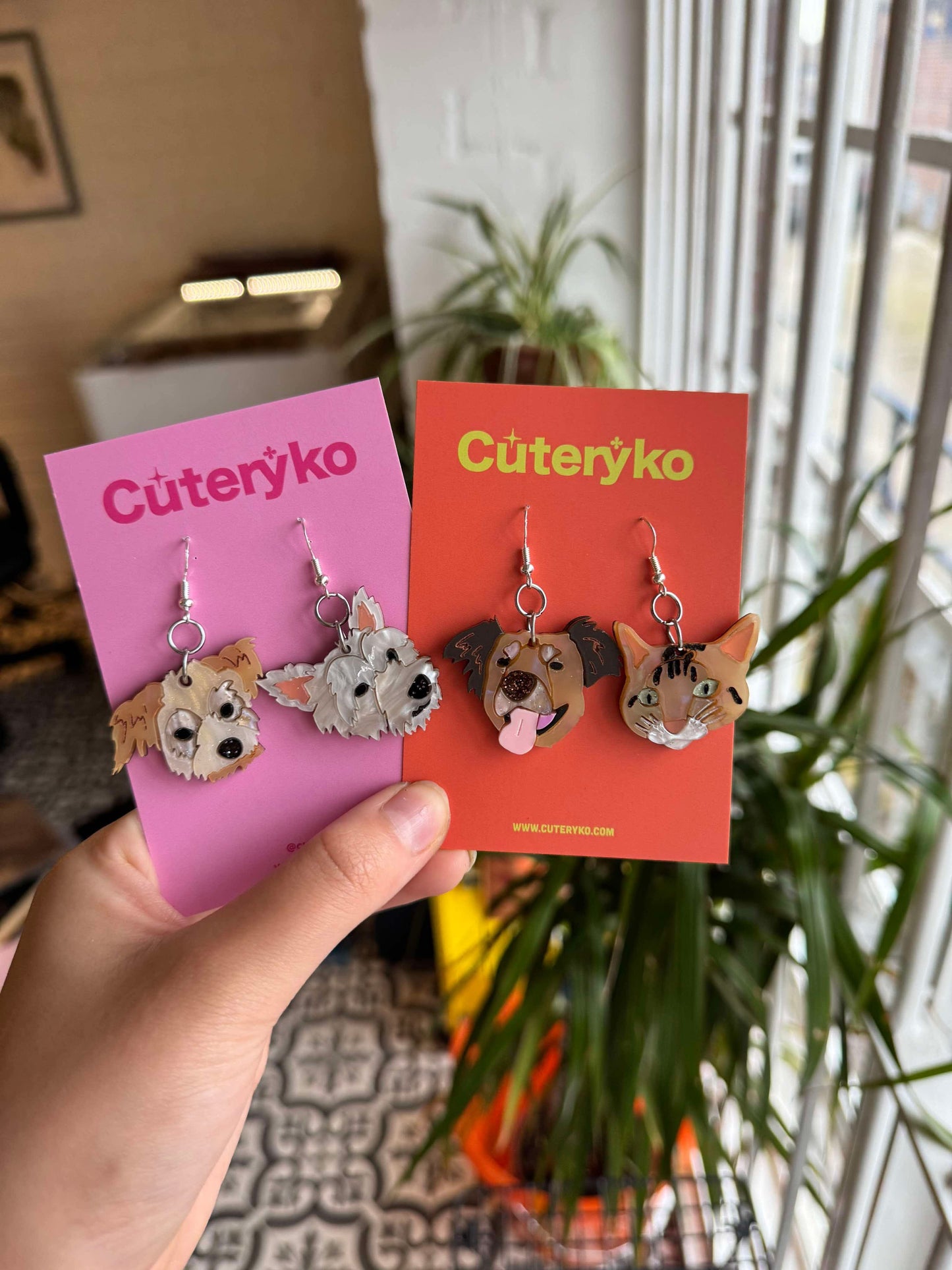 Custom Pet Earrings