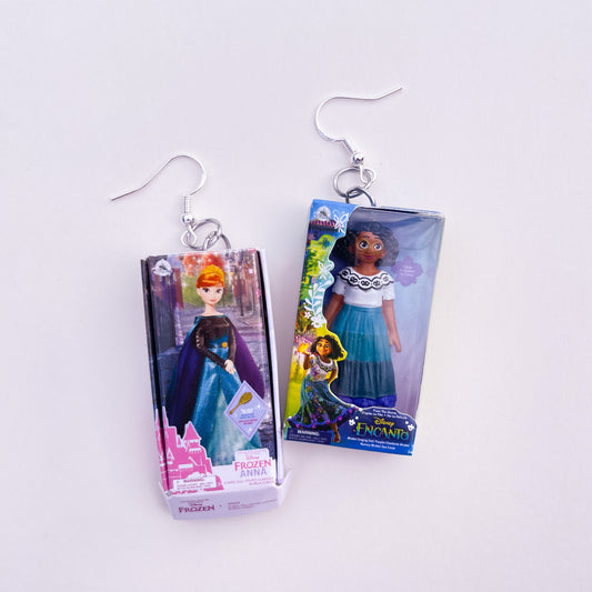 Frozen and Encanto Doll Earrings