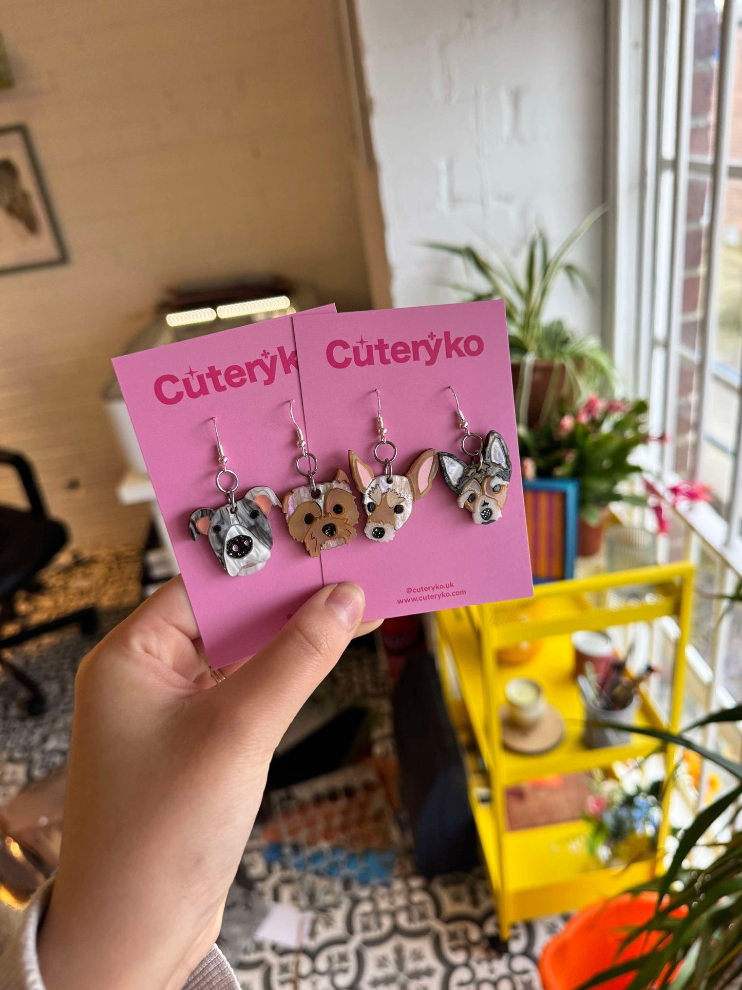 Custom Pet Earrings