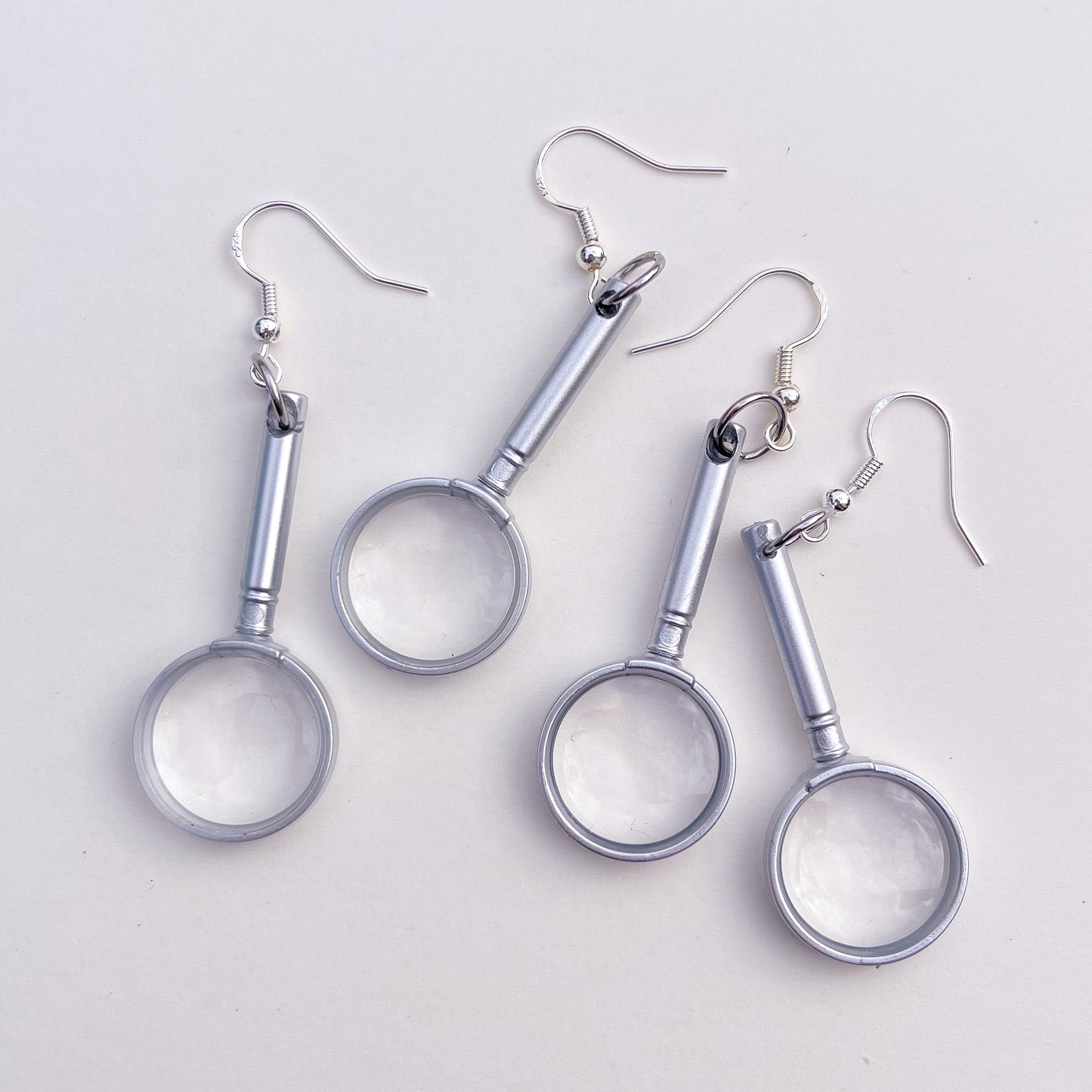 Magnifying Glass Earrings