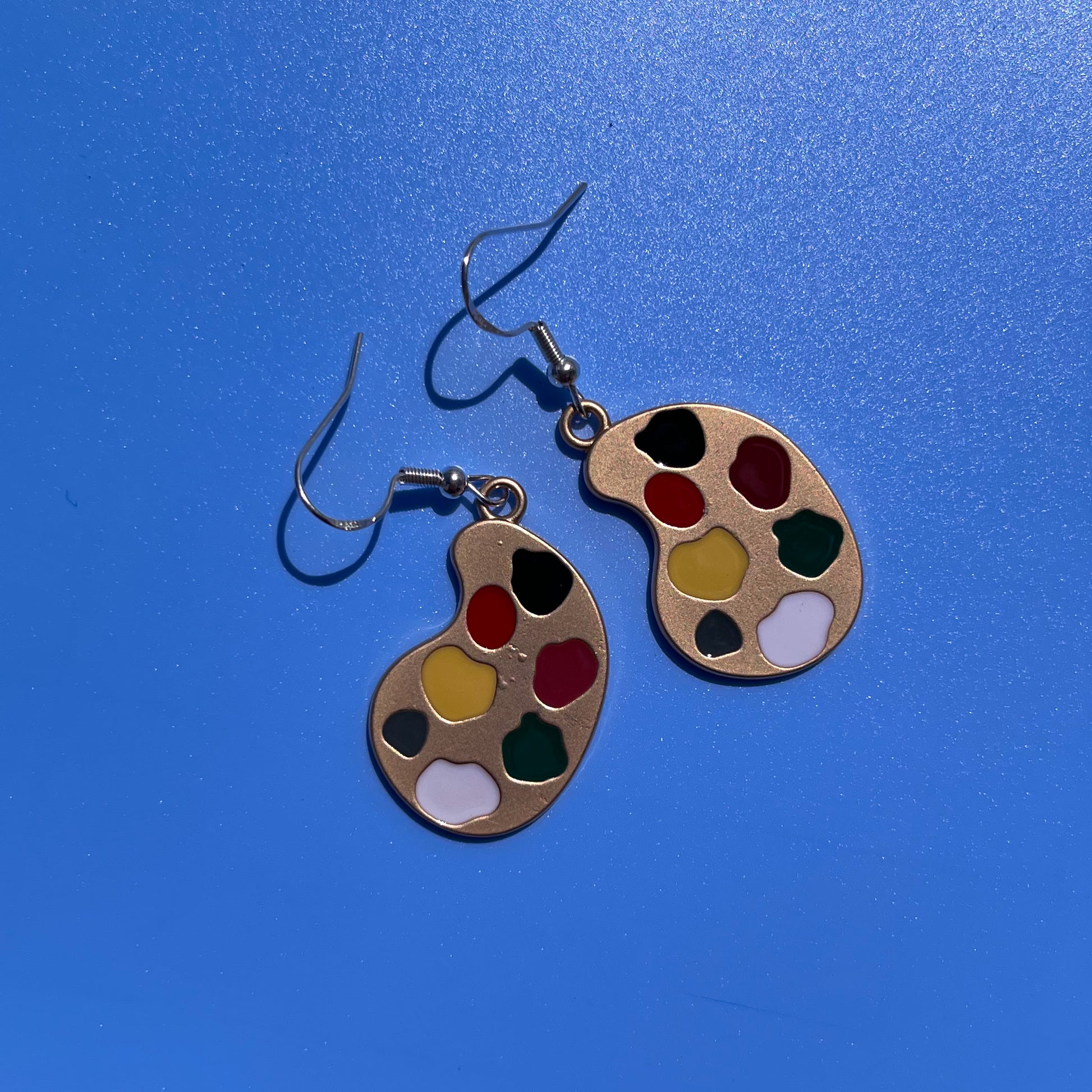 Paint Pallete Earrings - Cuteryko