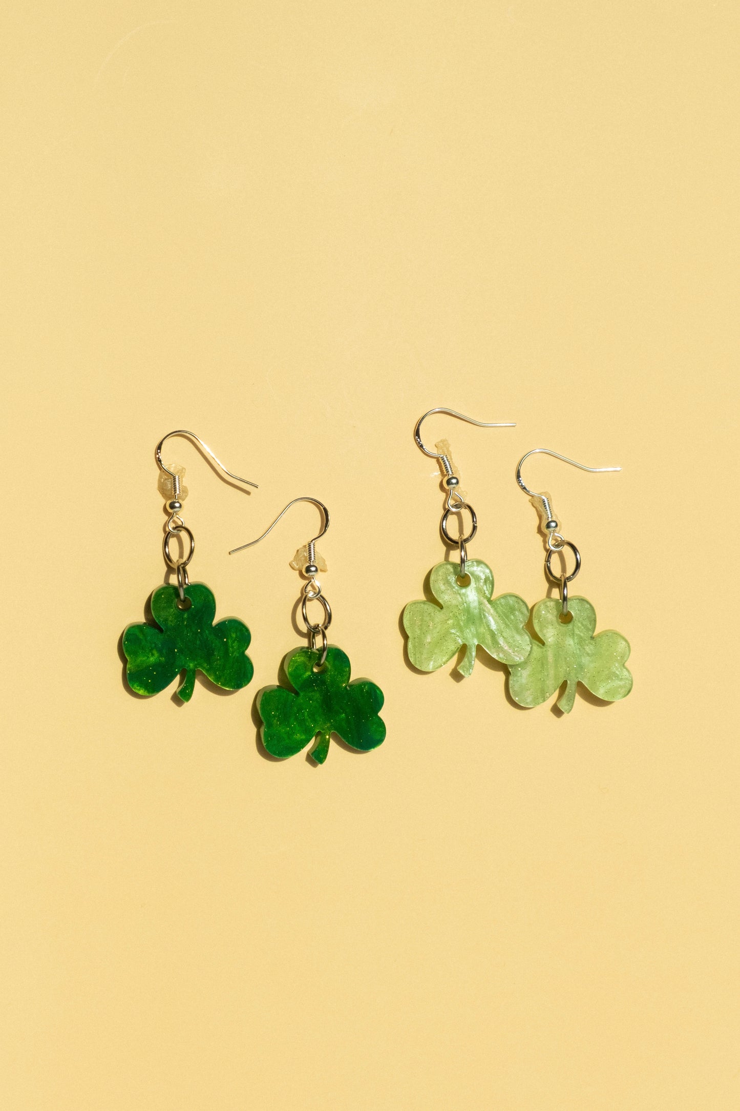 Handmade Shamrock Earrings