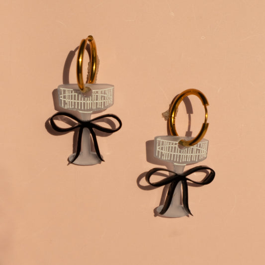 Champagne-Glass-Hoop-Earrings