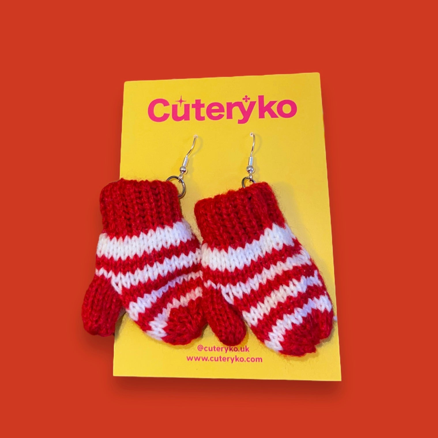 Mittens Earrings - Cuteryko