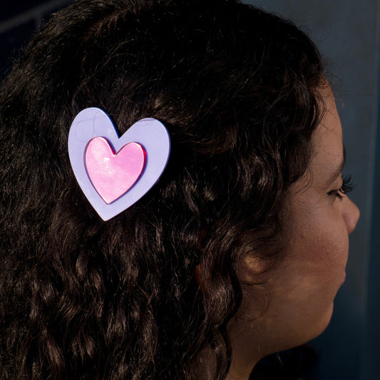 Heart Hair Clip