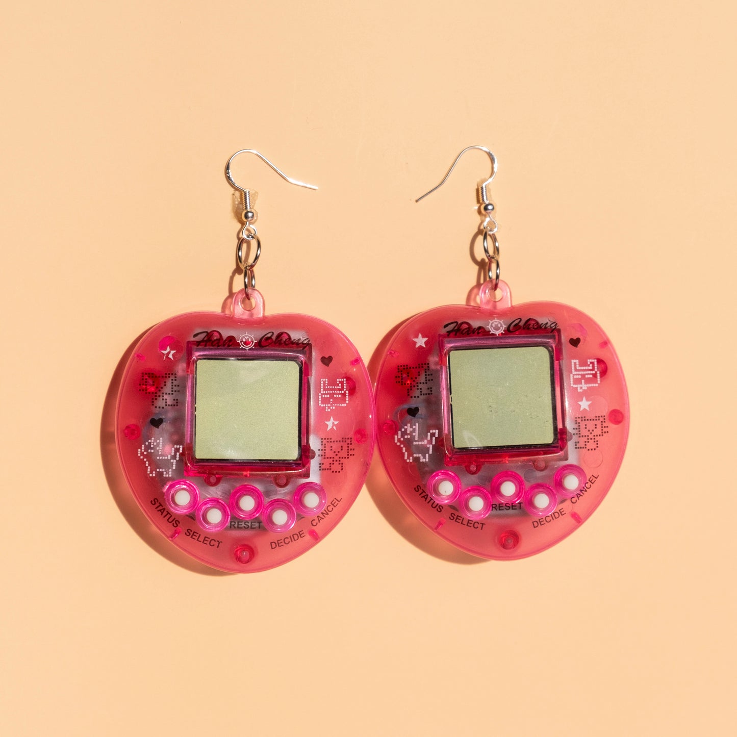 Virtual Pet Earrings