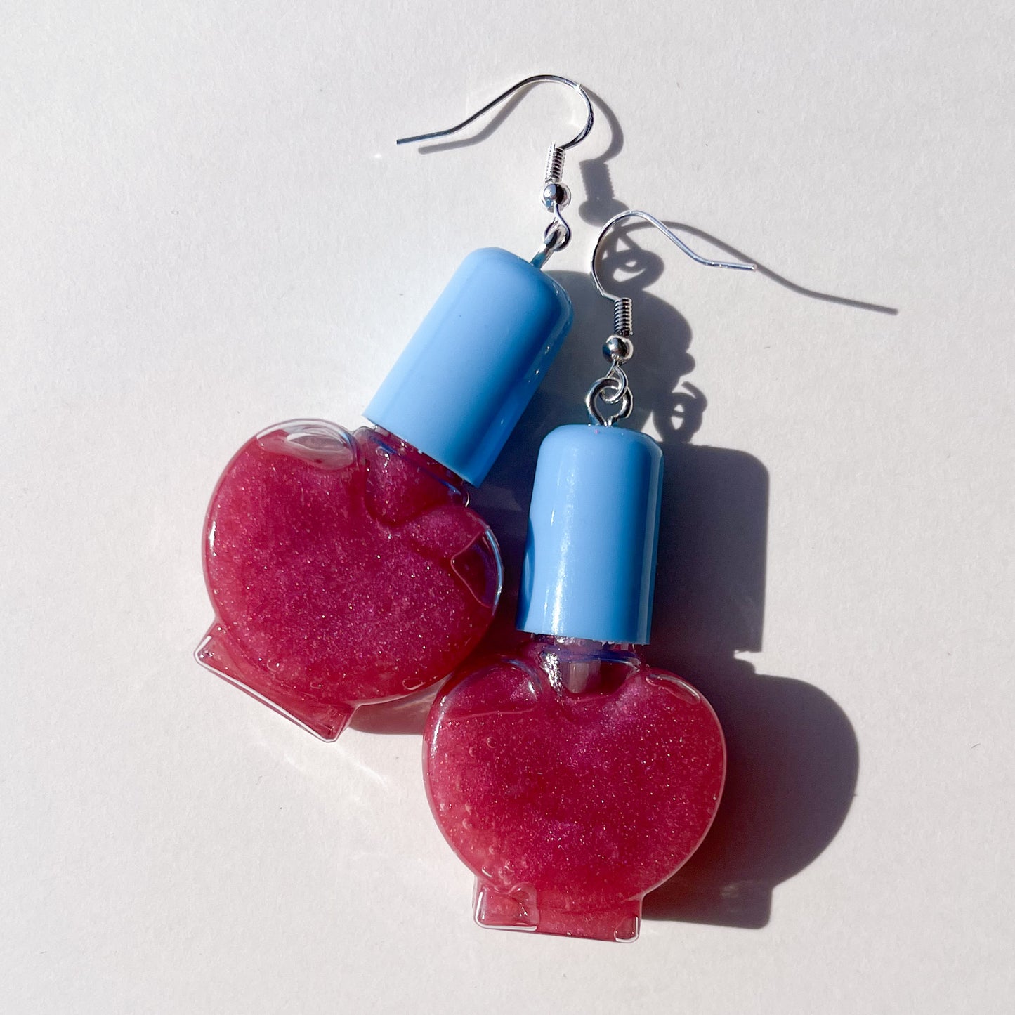 Heart Lip Gloss Earrings