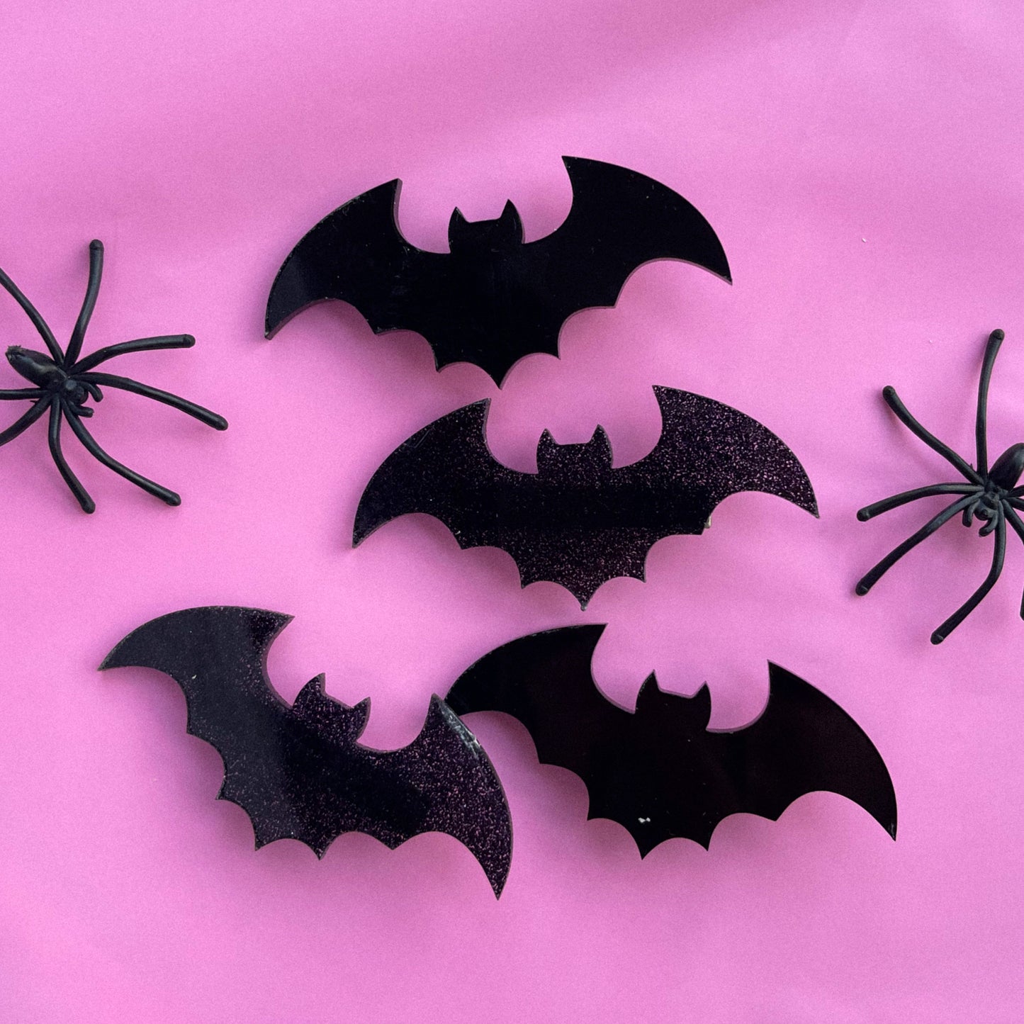 Bat Hair Clips - Set of 2