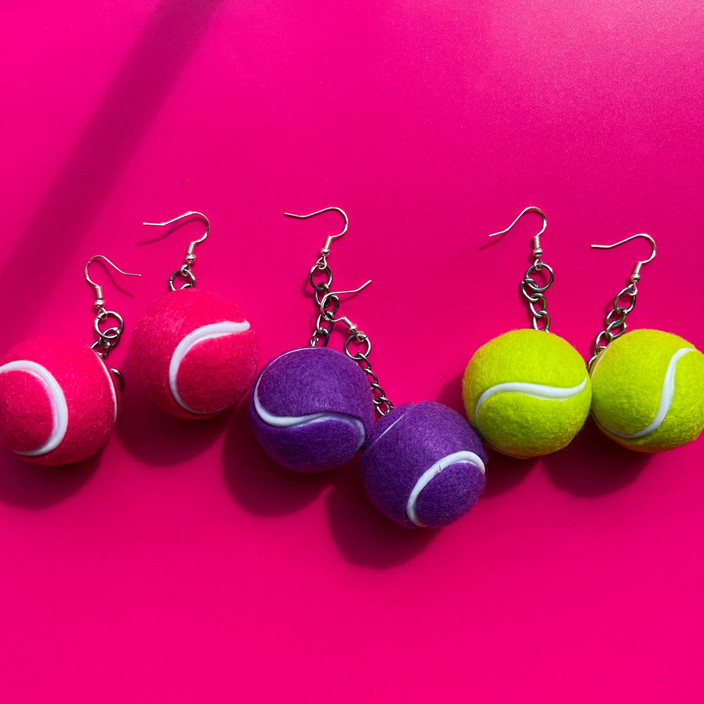 Tennis Ball Earrings