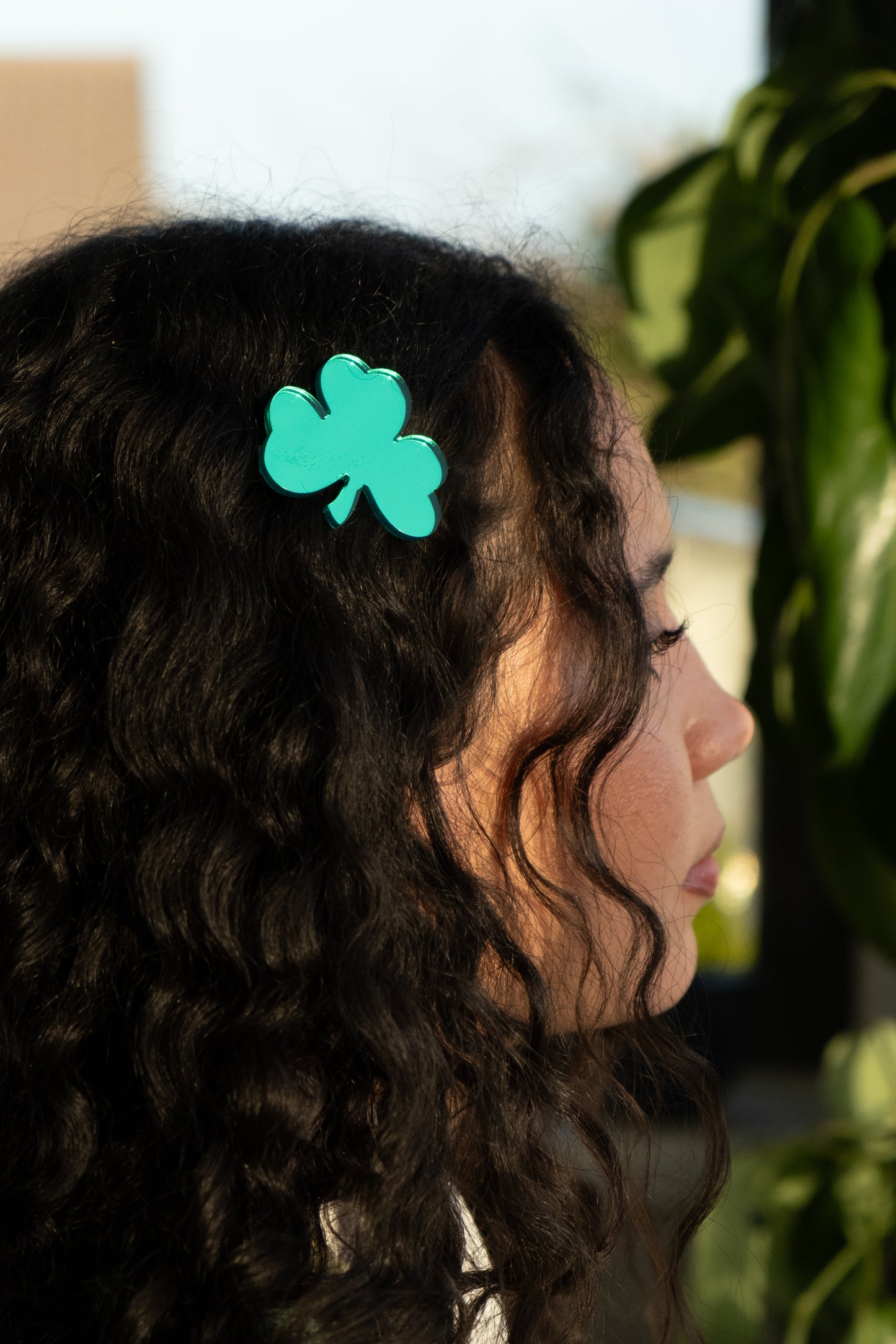 Shamrock Hair Clips - Set of 2