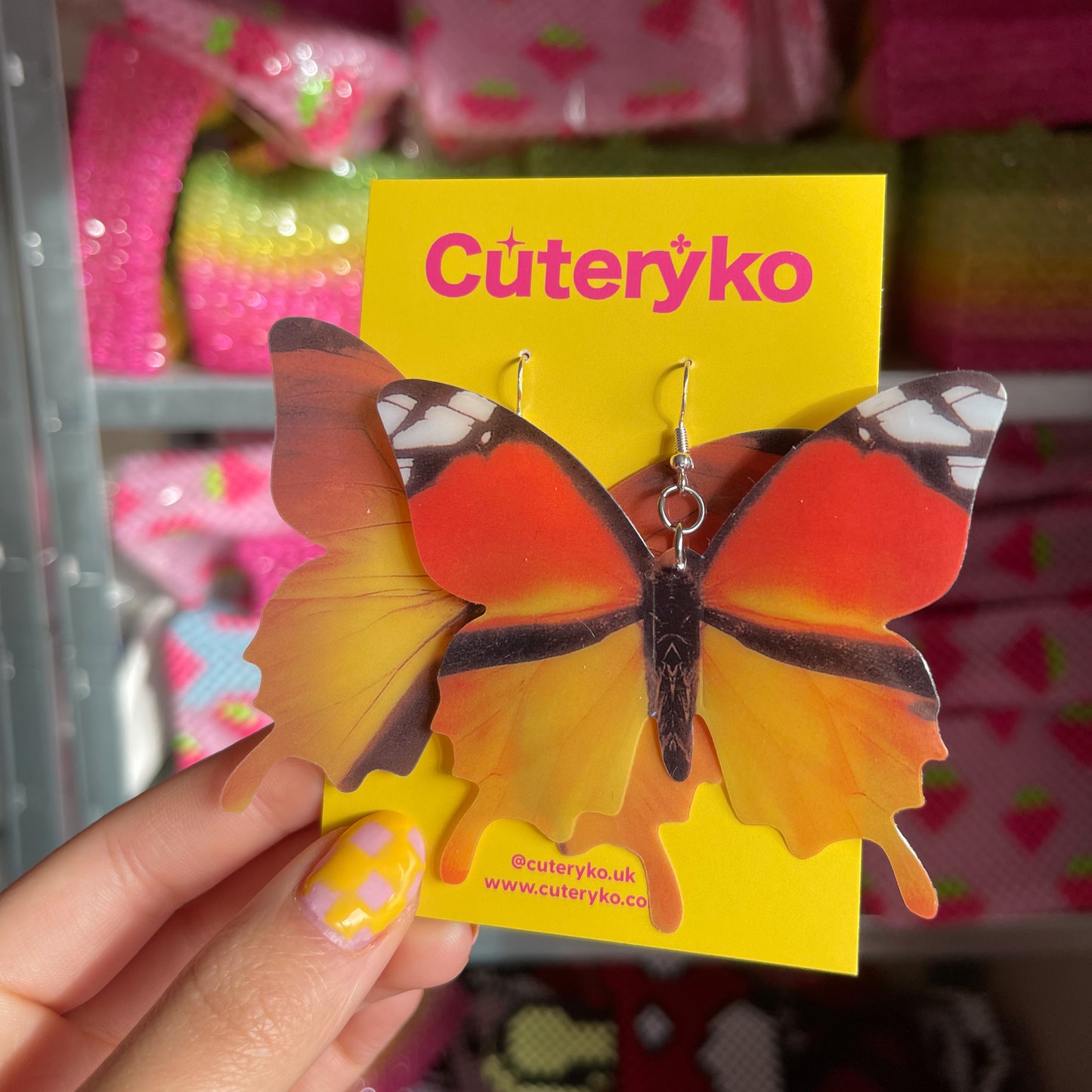 Medium Butterfly Earrings - Cuteryko