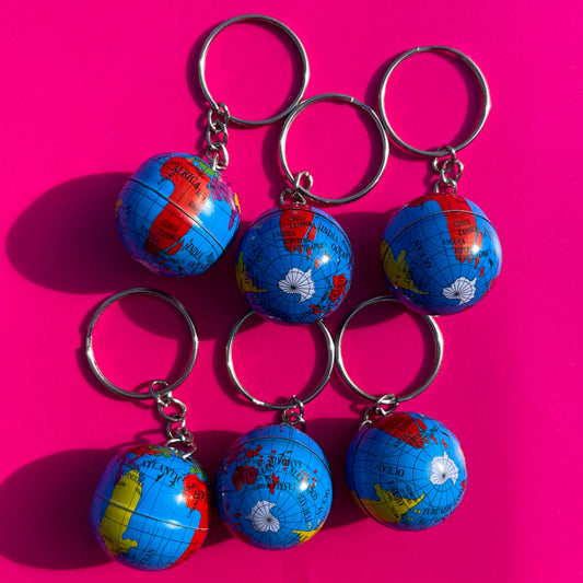 Globe Keychain - Cuteryko