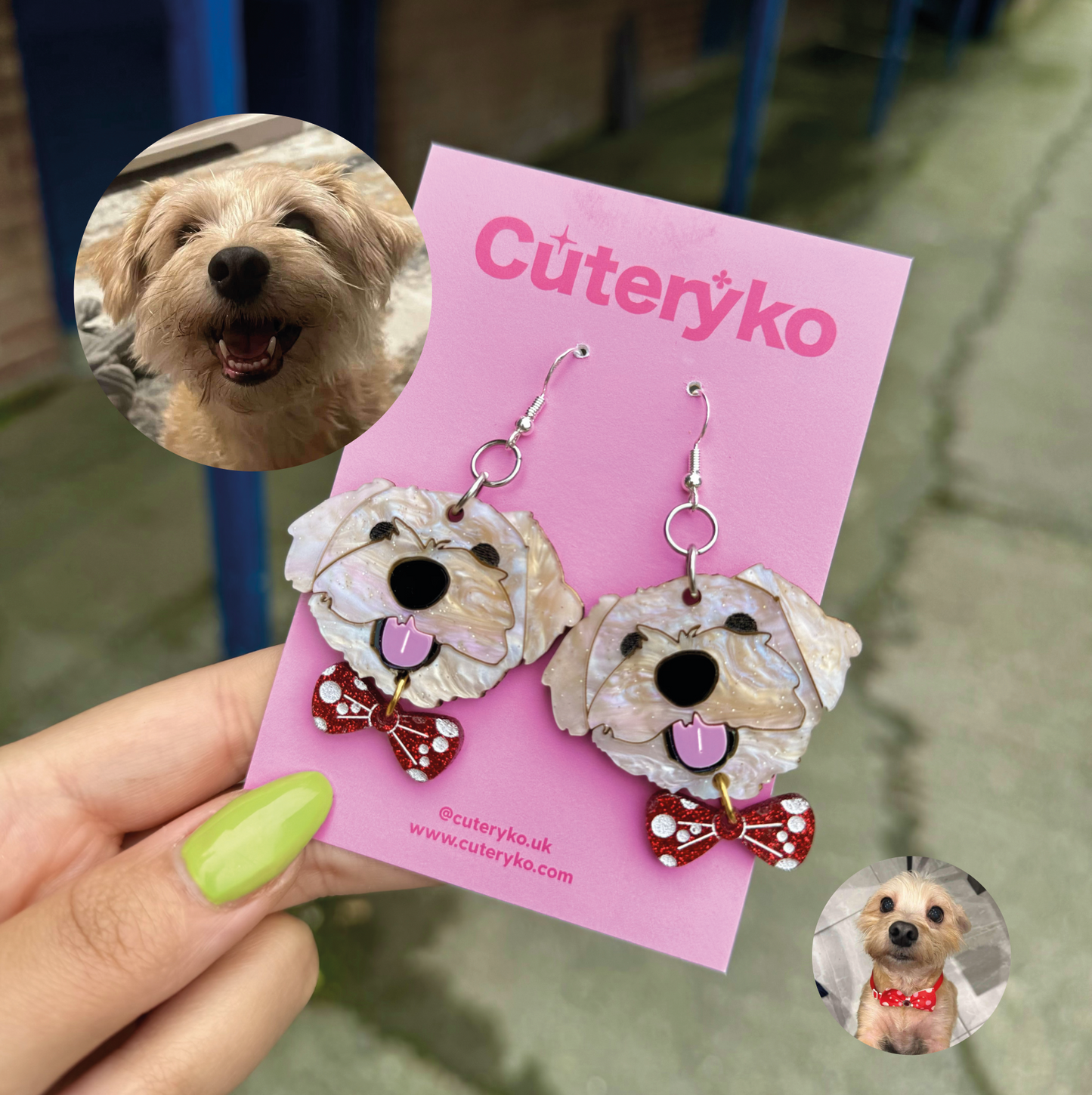 Custom Pet Earrings