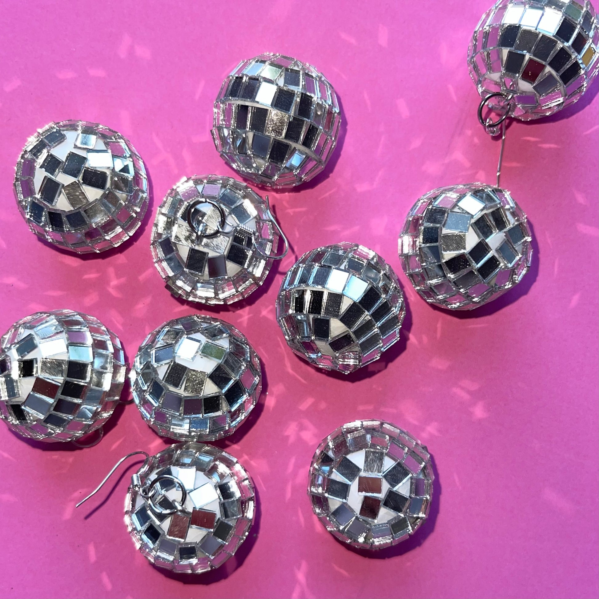 Mini Disco Ball Earrings – Cuteryko