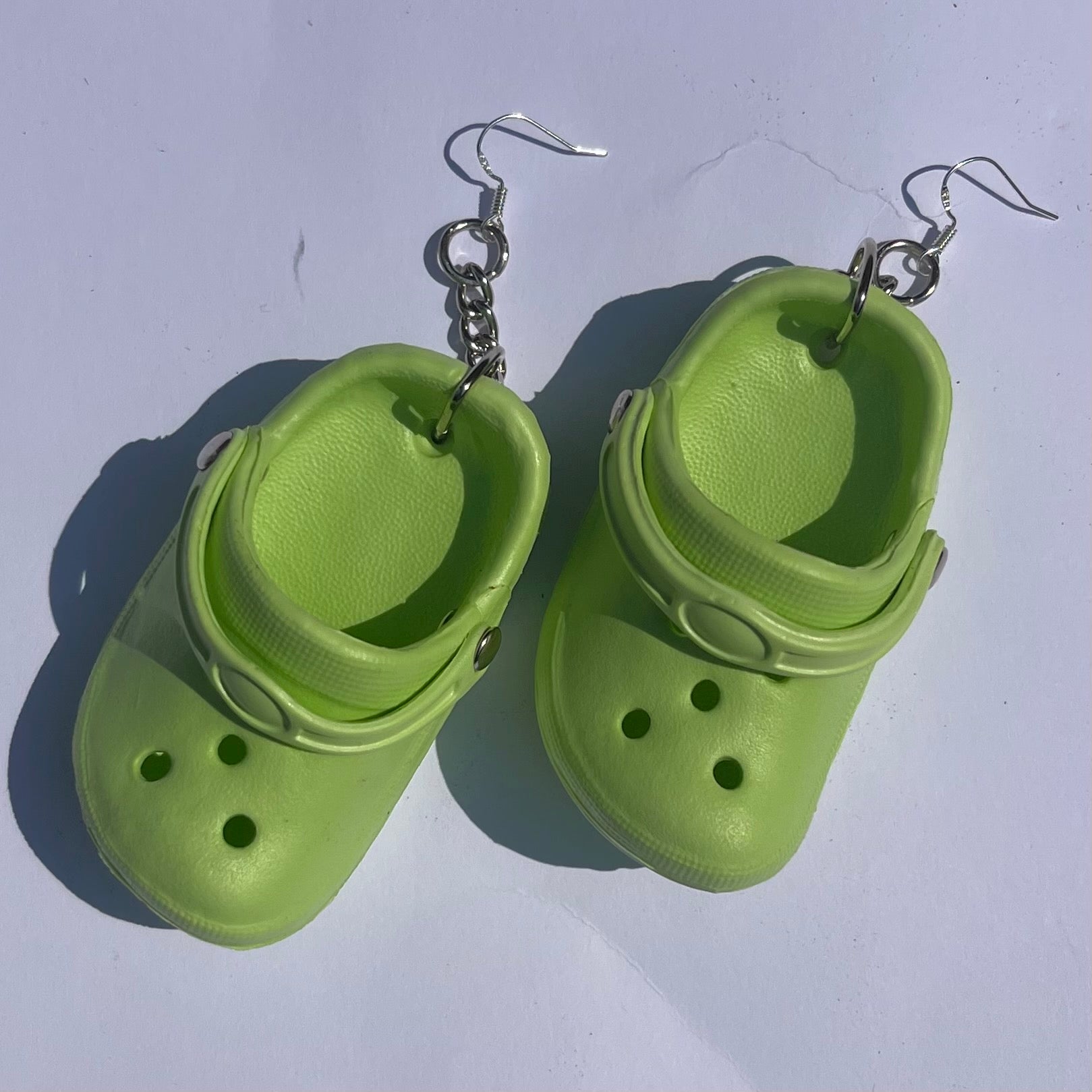 Croc cheap shoe earrings