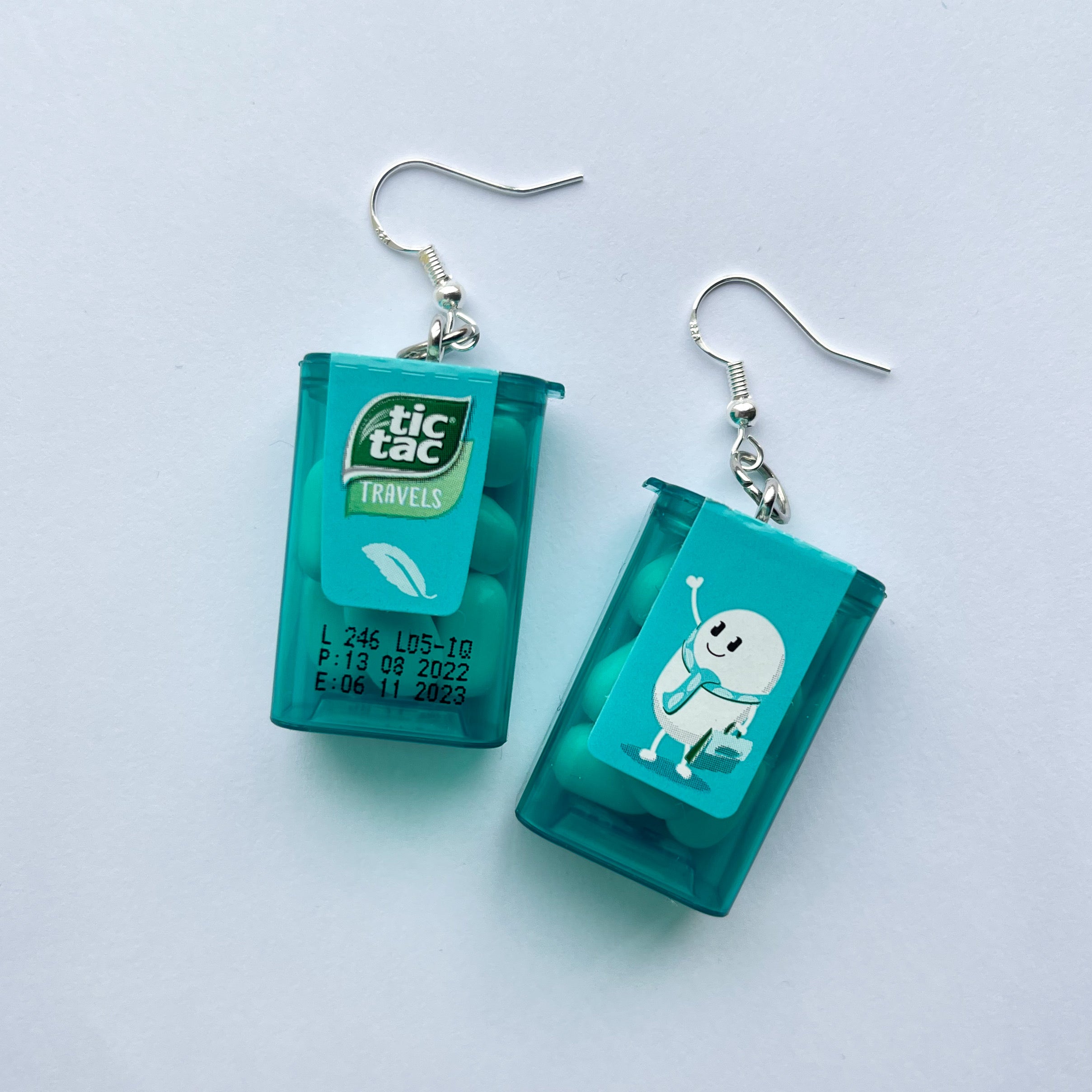 Tic tac sale earring